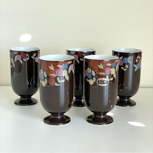 NWT Japanese Style Mugs (group of 5) - Picture 1 of 8